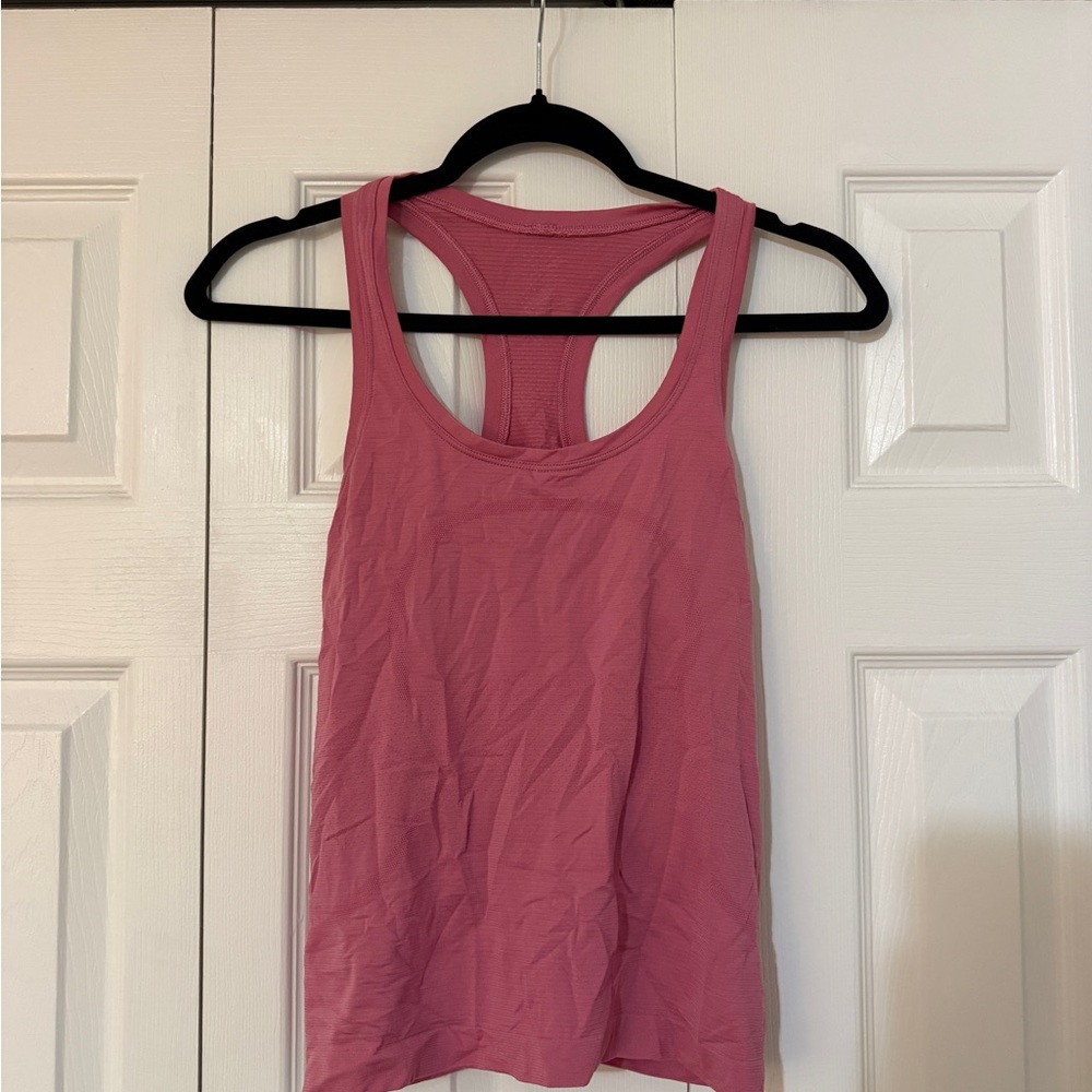 Lululemon Athletica Pink swiftly tech Tank Top
